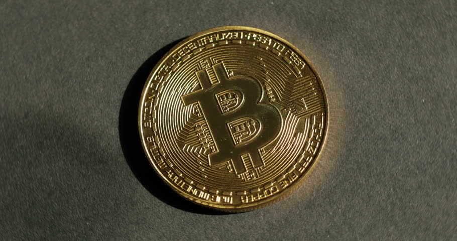 Crypto Currency Gold Bitcoin Stock Footage Video 100 Royalty Crypto Currency Gold Bitcoin Btc Bit Coin Macro Shots Coins Rotating
