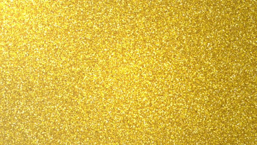 Golden Glitter Dynamic Movements In Slow Motion Stock Footage Video 