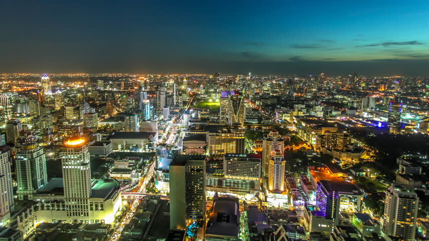 Taguig, Philippines - April 20, 2017: Taguig Timelapse Showing BGC High ...