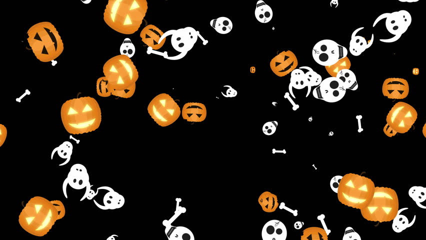 halloween celebration background with flying