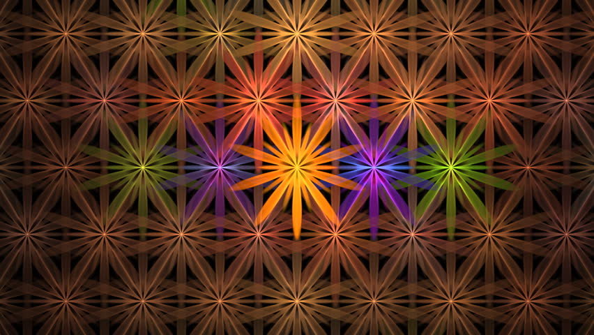 Flower Background Texture Pattern Seamless Stock Footage Video (100%