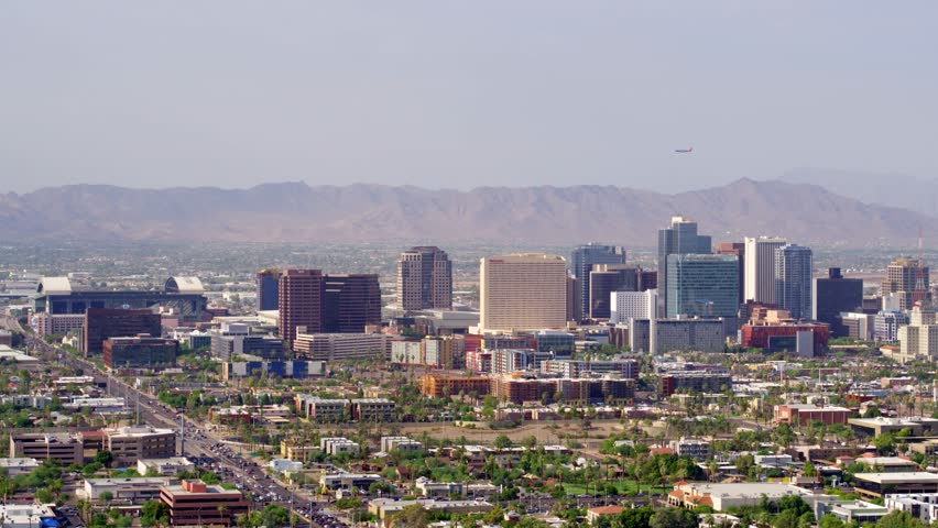 Phoenix Skyline Stock Footage Video | Shutterstock