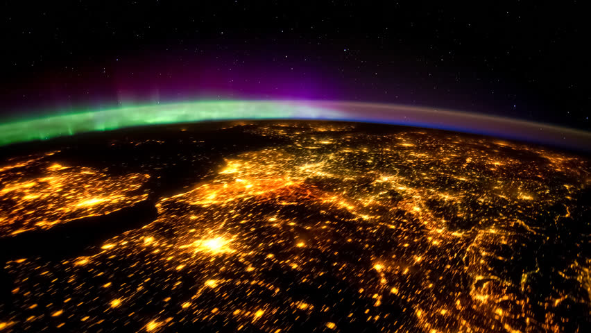 Earth At Night Nasa