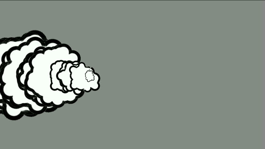 Cartoon Smoke. Stock Footage Video 4039525 | Shutterstock