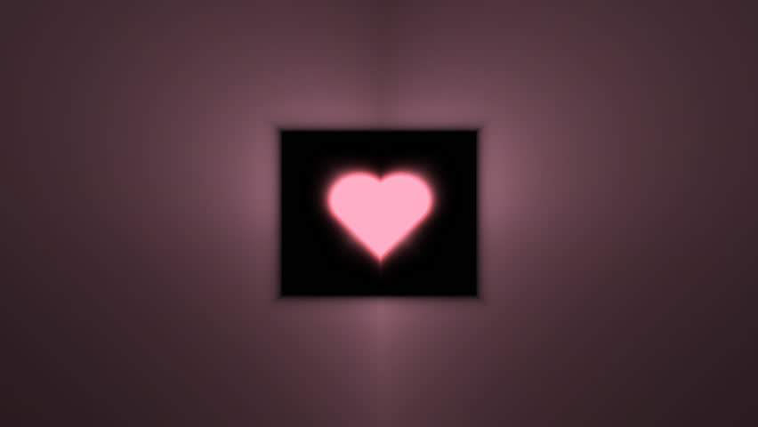 Hd00 151080 Hd Seamless Pink Heart Light Radial Blur In Animation