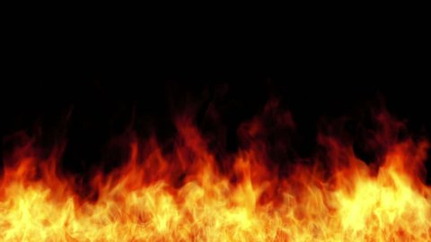 Increasing Burning Fire Isolated On Black Stock Footage Video (100%  Royalty-free) 3528101 | Shutterstock