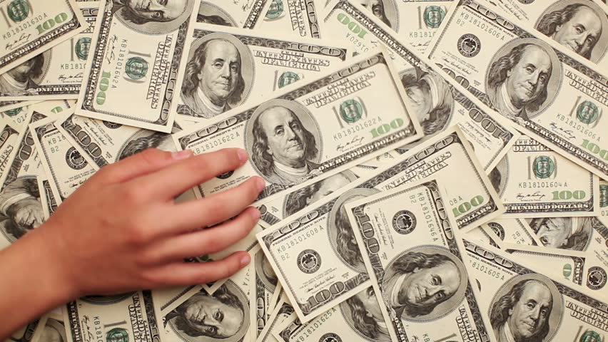 Money Lots Of Hundred Dollar Stock Footage Video 100 Royaltyfree