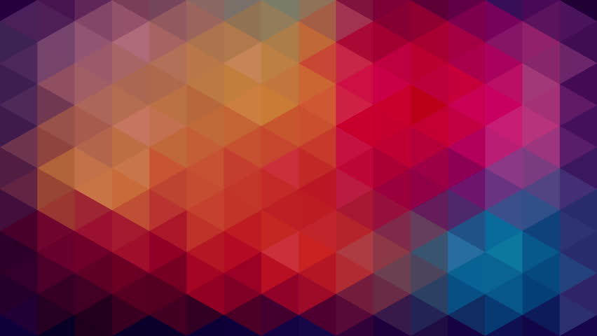 Triangles Hipster Animation Retro Pattern Of Geometric 