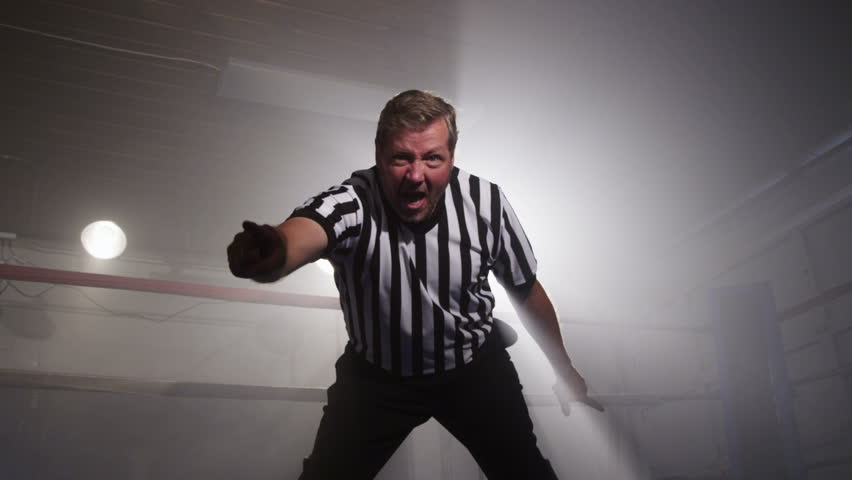 Header of referee