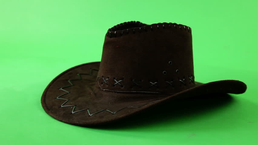 green cowboy hat