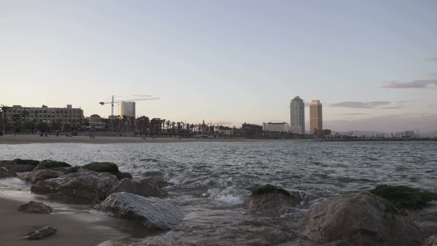 Barcelona January 14 Timelapse Shot Stock Footage Video 100 Royalty Free 5970431 Shutterstock