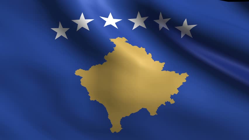 Kosovo Flag. Stock Footage Video 15046870 | Shutterstock