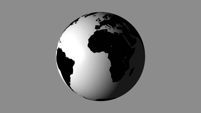 Earth Black And White Land Stock Footage Video 3217207 | Shutterstock