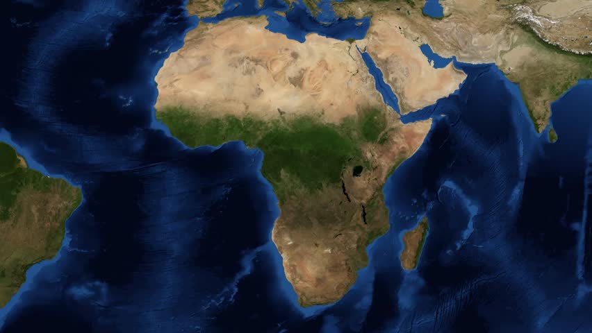 Satellite Image In Johannesburg South Africa Image Free Stock Photo 