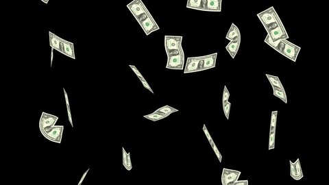 Rain Money Hd Animation Black Background Stock Footage Video (100%  Royalty-free) 8889811 | Shutterstock