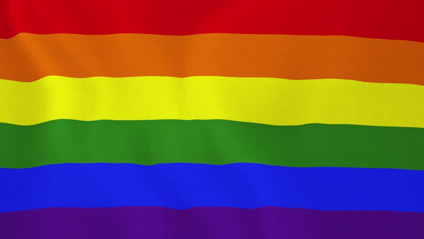 Stock Video Of [loopable] Lgbt Pride Rainbow Flag Waving 8959801