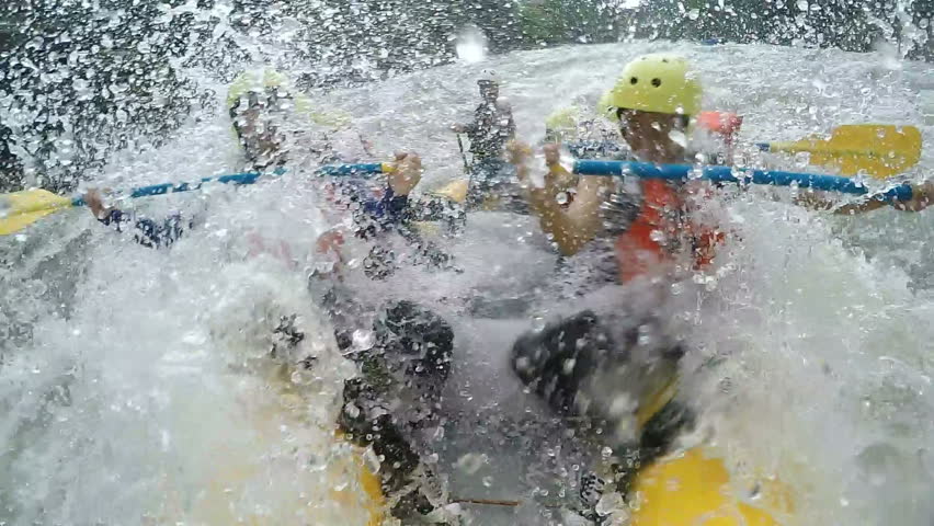 Whitewater Rafting 4k