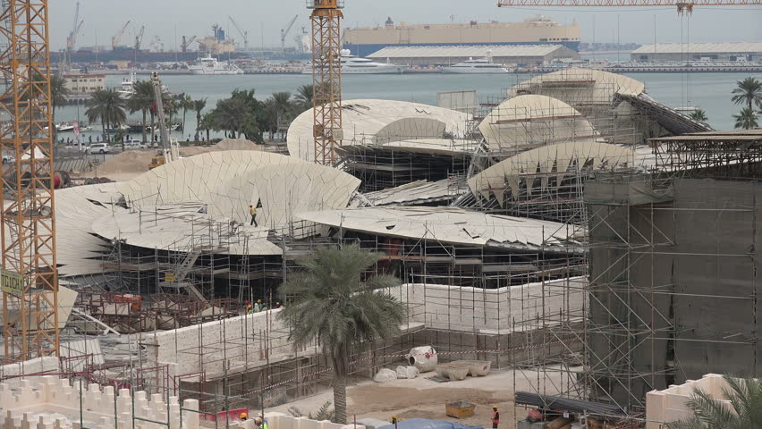 Doha, Qatar - 17 January Stock Footage Video (100% Royalty-free ...