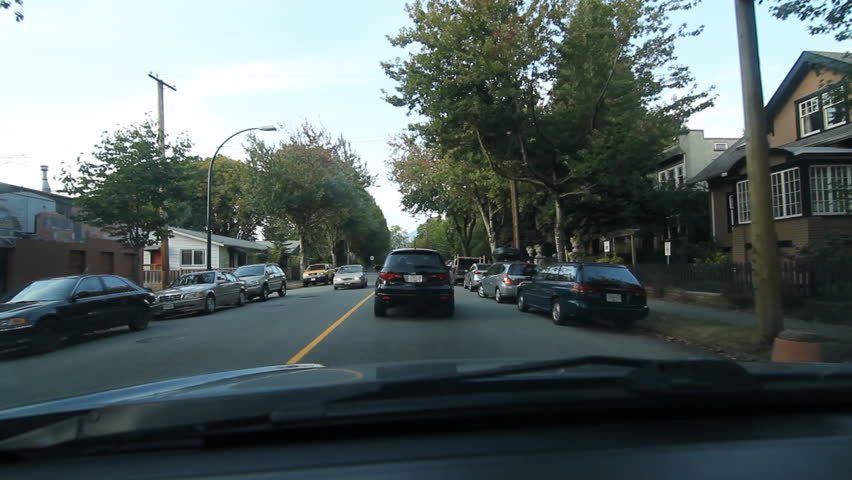 Vancouver Canada On Sept 16th Stock Footage Video 100 Vancouver Canada On Sept 16th Driving North Victoria Drive In 2017 The City Of Is A Coastal Seaport